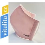 TNG rouška textilní 3-vrstvá růžová – Zboží Dáma