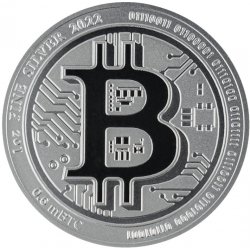 New Zealand Mint stříbrná mince Bitcoin 2021 1 oz