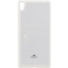 Pouzdro a kryt na mobilní telefon Sony Mercury Jelly Case Sony F3211 Xperia XA Ultra White