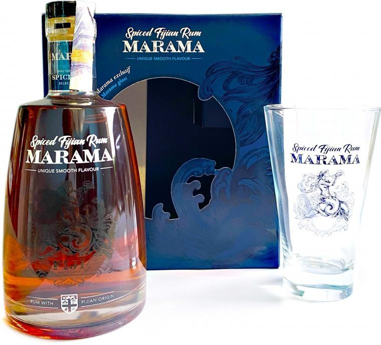Marama Spiced 40% 0,7 l (dárkové balení 1 sklenice)