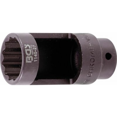 BGS Technic BGS 1140-27 Nástrčná hlavice 1/2" 27 x 78 mm pro lambda sondu s okénkem – Zbozi.Blesk.cz