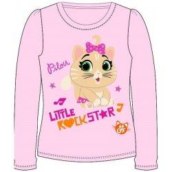 Dívčí bavlněné tričko 44 koček