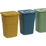 Dea Home Set 3 odpadkových košů ECO na tříděný odpad 3 x 50 L – Zboží Dáma