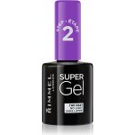 Rimmel London Super Gel vrchní lak na nehty pro třpytivý lesk 12 ml – Sleviste.cz