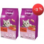 Whiskas Adult hovězí 2 x 14 kg – Zbozi.Blesk.cz