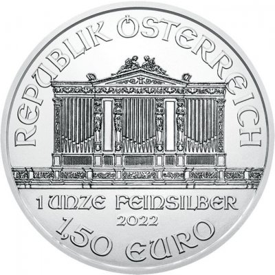 Münze Österreich Wiener Philharmoniker stříbrná rakouská mince 1 Oz