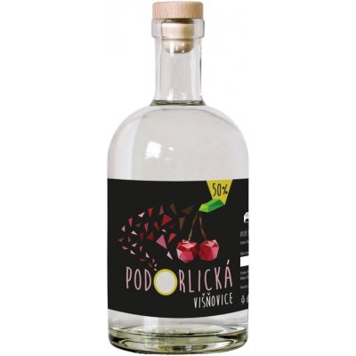 Podorlická višňovice 0,5l 50% (holá láhev) – Zboží Mobilmania