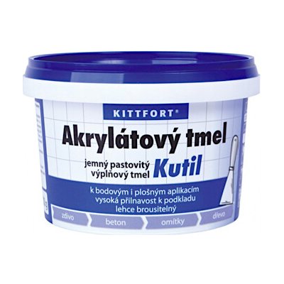 Kittfort Kutil akrylátový tmel 400 g – Sleviste.cz