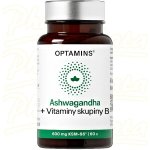 OPTAMINS Ashwagandha+Vitaminy skupiny B 60 kapslí – Hledejceny.cz