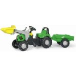 Rolly Toys Šlapací traktor Deutz-Fahr s nakladačem a přívěsem – Zboží Mobilmania