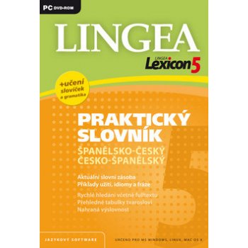 Lexicon5 Praktický slovník španělsko-český česko-španělský