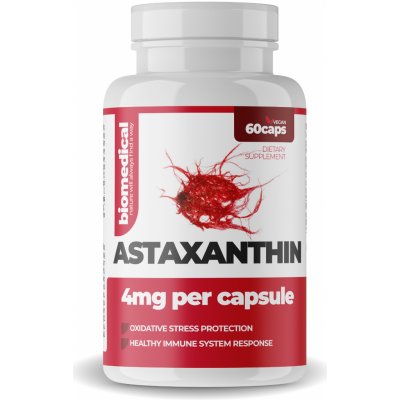 BioMedical Astaxantin kapsuly 60 kapslí – Hledejceny.cz