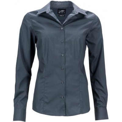 James & Nicholson s dlouhým rukávem JN641 Tmavě šedá – Sleviste.cz