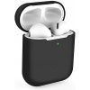 Pouzdro na sluchátka AlzaGuard Skinny Silicone Case pro AirPods 1. a 2. generace AGD-ACSS1B