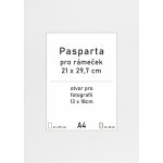 Tradag Pasparta bílá 21x29,7 - A4 – Zboží Živě