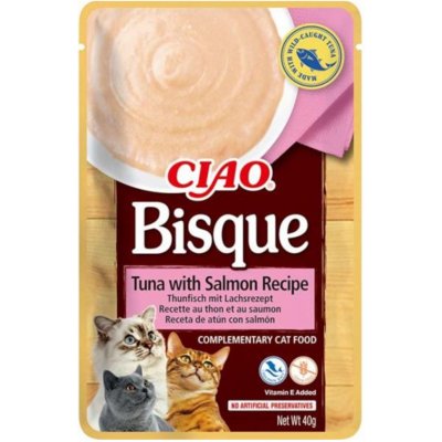Ciao Bisque Tuna with salmon 40 g – Sleviste.cz