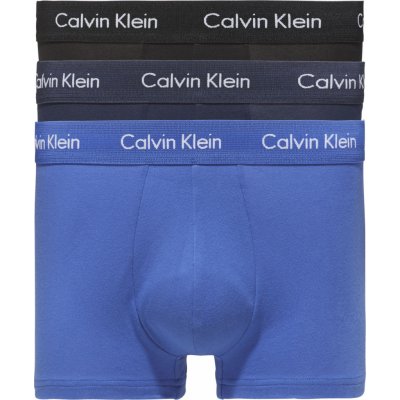 Calvin Klein pánské spodní prádlo 3P LOW RISE Trunk 0000U2664G4KU – Zboží Mobilmania