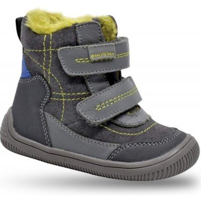 PROTETIKA Chlapecké zimní boty Barefoot RAMOS GREY, Protetika, šedá - 22 – Zboží Mobilmania