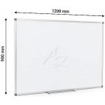 Eurosupplies tabule magnetická, 120 x 90 cm – Zboží Živě