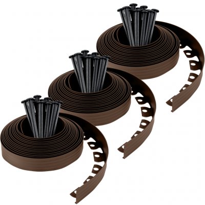 Unigardia Smart Neviditelný obrubník 5 cm x 30 m s 90 kolíky hnědá 1 ks – Sleviste.cz