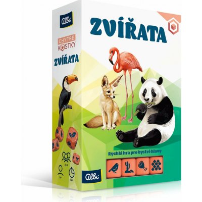 Albi Chytré kostky Zvířata – Zboží Živě