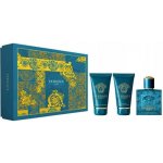 Versace Eros pour Homme EDT 50 ml + sprchový gel 50 ml + balzám po holení 50 ml dárková sada – Hledejceny.cz