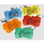 Reedog svítící přívěšek pro psy a kočky - kost Barva: Zelená – Zboží Mobilmania