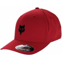 Fox Fox Head Tech Flexfit Hat Flame Red