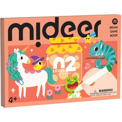 Mideer LEVEL UP 02 Pojďme vybarvovat – Hledejceny.cz
