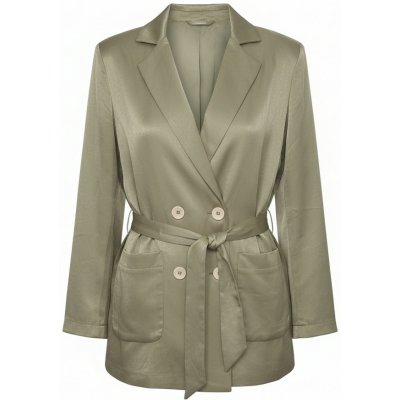 Sako khaki s páskem – Sleviste.cz