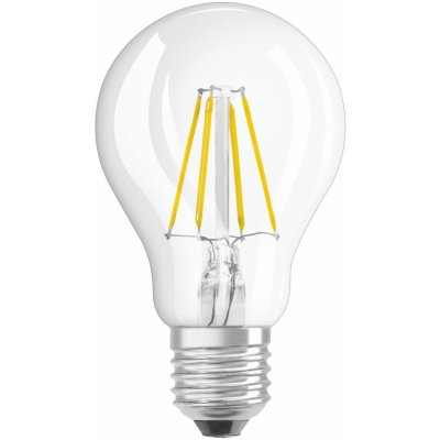 Osram LED žárovka LED E27 A60 4W = 40W 470lm 2700K Teplá bílá 320° Filament OSRVALU5506 – Zboží Živě