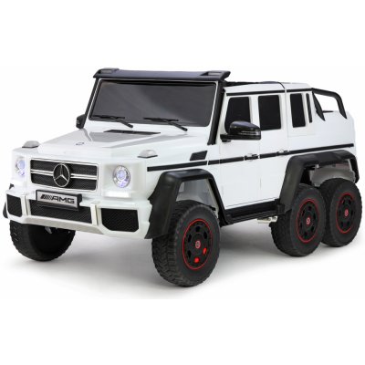 andos Elektrické autíčko Mercedes-Benz G63 6x6 AMG bílé – Zbozi.Blesk.cz