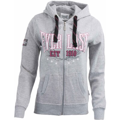 Everlast dámská mikina Wms Heritage Zip šedá