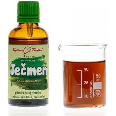 Bylinné kapky Zelený Ječmen tinktura 50 ml – Hledejceny.cz