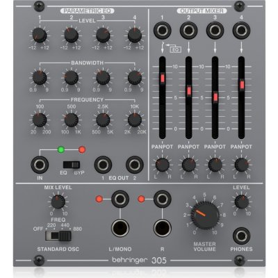 Behringer 305 EQ/Mixer/Output – Zboží Mobilmania