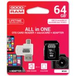 Goodram microSDXC 64 GB UHS-I M1A4-0640R11 – Hledejceny.cz