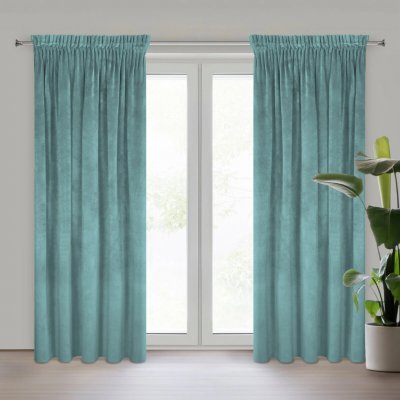 EUROFIRANY ZATEMŇOVACÍ ZÁVĚS NA PÁSCE RIA 140X270 CM MENTOLOVÁ – Hledejceny.cz