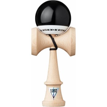 Kendama Krom Pop LOL lesklá Černá