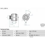 generátor BOSCH 0 986 049 161 | Zboží Auto
