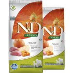 N&D Pumpkin Dog Adult Medium & Maxi Grain Free Boar & Apple 2 x 12 kg – Zboží Mobilmania