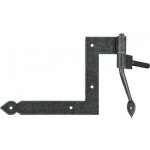 HALCÖ okenní rohový pant 112,5 x 140 mmocel pozink černý pasivovaný – Hledejceny.cz