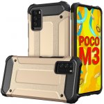 Pouzdro IZMAEL Hybrid Armor Xiaomi Redmi Note 10 5G/Poco M3 Xiaomi Redmi Note 10 5G zlaté – Sleviste.cz