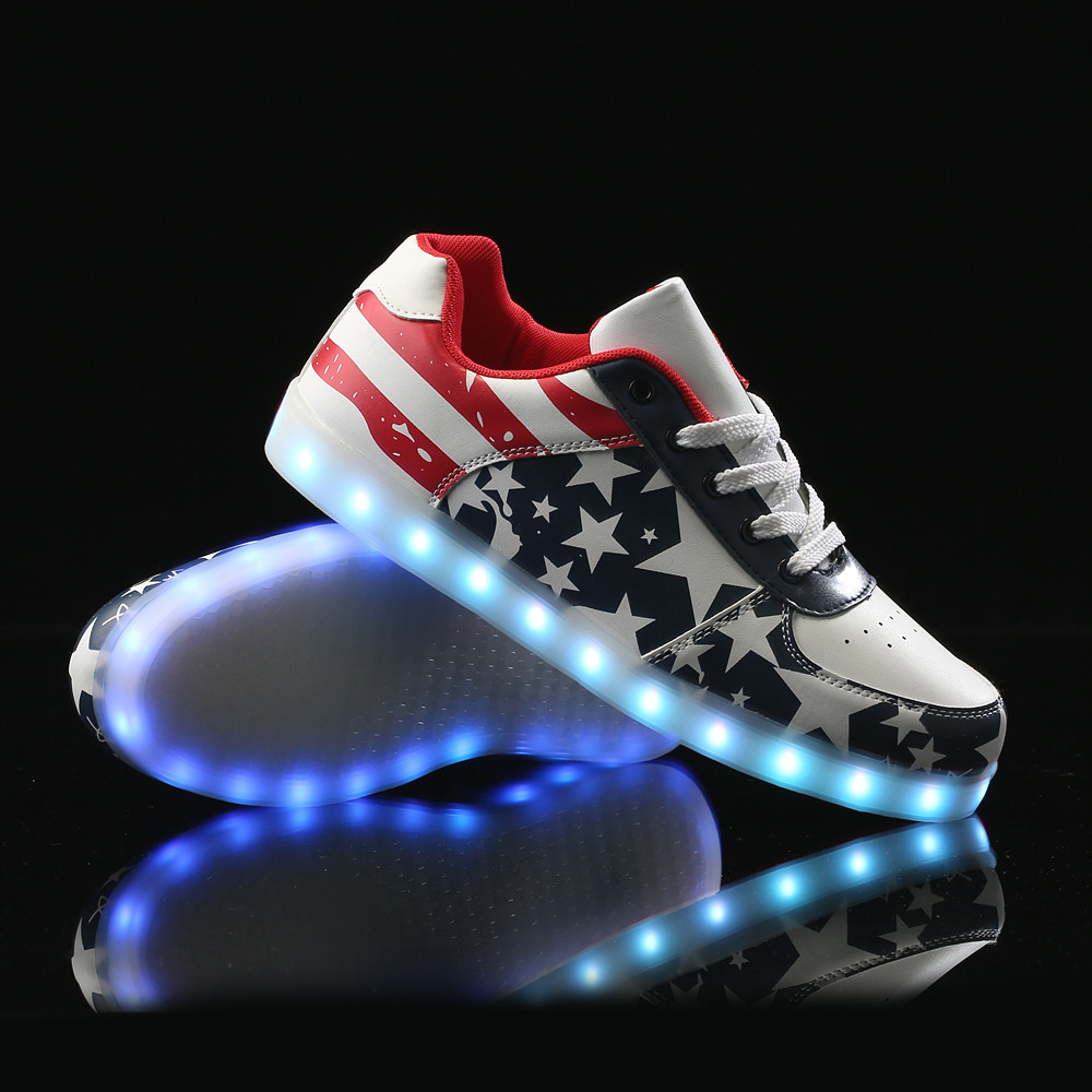 semáforo grano Color de malva starwalker svítící led boty bílé alternativy  alto demostración sentar