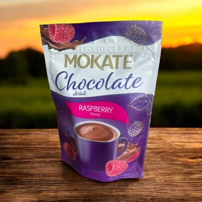 Mokate Čokoládový čokoládový nápoj s malinovou příchutí 120 g – Zboží Dáma