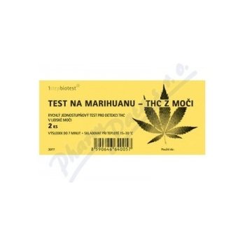 Alfa Scientific test na marihuanu THC z moči 2 ks