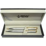 Regal kuličkové pero + mikrotužka Harmonia stříbrná 475524 – Zboží Živě