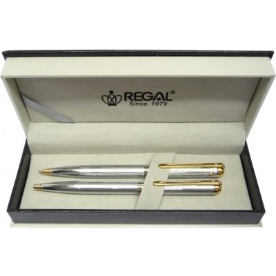 Regal kuličkové pero + mikrotužka Harmonia stříbrná 475524 – Zboží Živě