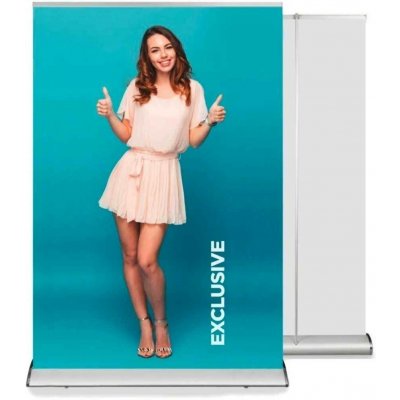 A-Z Reklama CZ Přenosný Roll Up Banner EXCLUSIVE 200x200 cmnstrukce – Hledejceny.cz