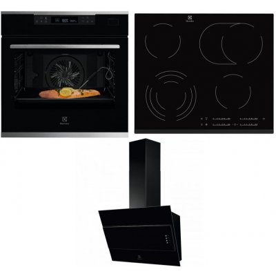 Set Electrolux KOBCS31X + EHF6547FXK + LFV316K – Hledejceny.cz