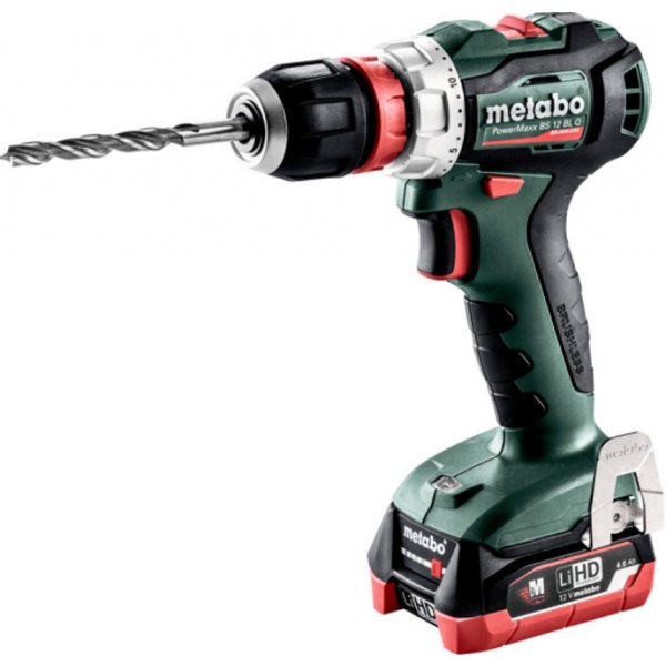 Akušroubovák Metabo PowerMaxx BS 12 BL Q + 2x4Ah LiHD